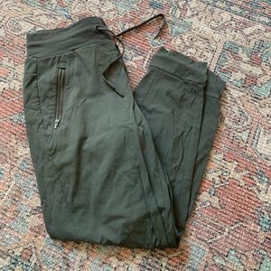 Athlete green hiking pants